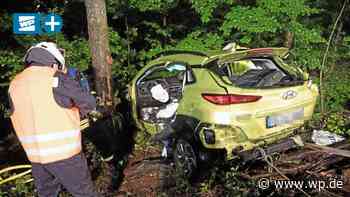 Netphen: Pkw stürzt in Abhang – Fahrer von Feuerwehr befreit - WP News