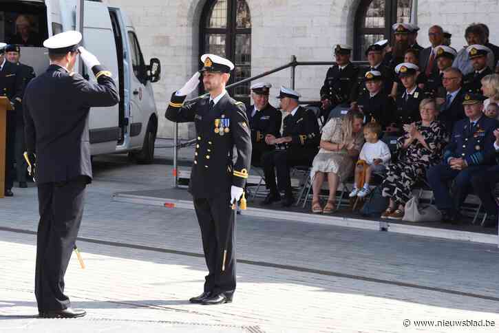 Nieuwe bevelhebber marineschip aangesteld