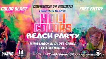 Riva del Garda: domenica «Holi Colors Beach Party» al parco Miralago - la VOCE del TRENTINO