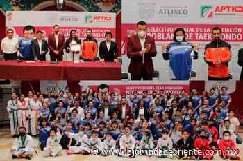 Atlixco recibe al campeón olímpico de taekwondo Memo Pérez - Puebla - La Jornada de Oriente