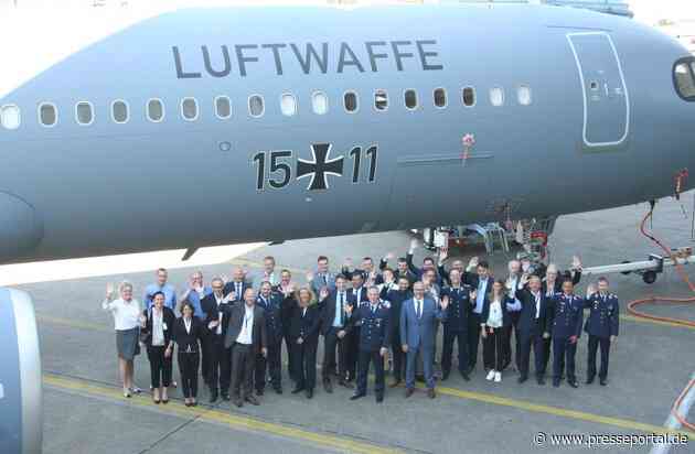 Das BAAINBw übernimmt zweiten Airbus A321LR für die Bundeswehr