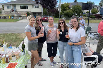 Saanich neighbourhood block party helps residents heal after bank shootout - Saanich News
