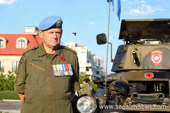 PHOTOS: Peacekeepers remembered with parade on anniversary of Canadian deaths - Saanich News