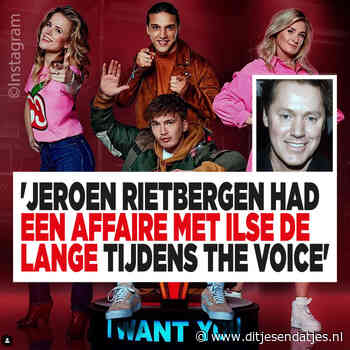 'Jeroen Rietbergen had een affaire met Ilse de Lange tijdens The Voice' - Ditjes & Datjes - Ditjes en Datjes