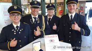 Spielmannszug Lilienthal-Falkenberg belegt dritten Platz in Rastede - WESER-KURIER