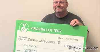 Gloucester first responder wins $1 million from Virginia Lottery - CBS 6 News Richmond WTVR
