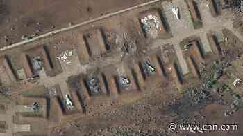 It's not yet clear what caused blasts at a Crimea air base. But analysts say Russia suffered a significant loss