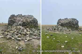 Two Lads cairns in Lancashire targeted by vandals