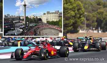 F1 London: Concept for capital’s Grand Prix shows cars racing past Buckingham Palace - Express