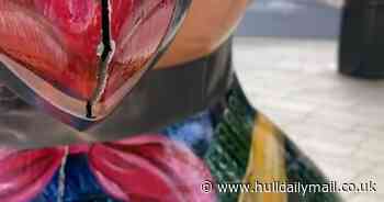 Artist's anger as Elsie the puffin vandalised 'beyond repair' in Hull street - Hull Live