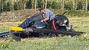 Albosaggia, precipita un elicottero: morto il pilota, salvo per miracolo il passeggero 17enne - Positano Notizie