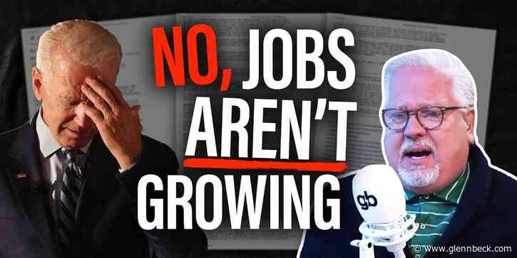 Biden is TWISTING job statistics to HIDE our recession