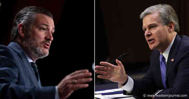 Cruz Confronts FBI Dir. Wray Over Leaked Document Showing Agency's Anti-Patriotic Guidance
