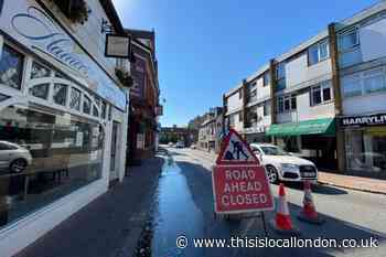 Bexley High Street flood: Pictures from scene