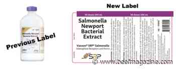Vaxxinova updates SRP Salmonella cattle vaccine label