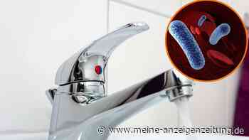 Keime im Trinkwasser: Wasserhahn besser länger laufen lassen