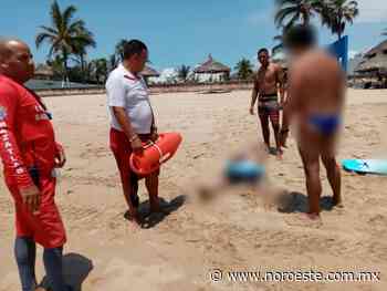 Policía Acuática rescata a bañista en Cerritos 1 - Noroeste Media