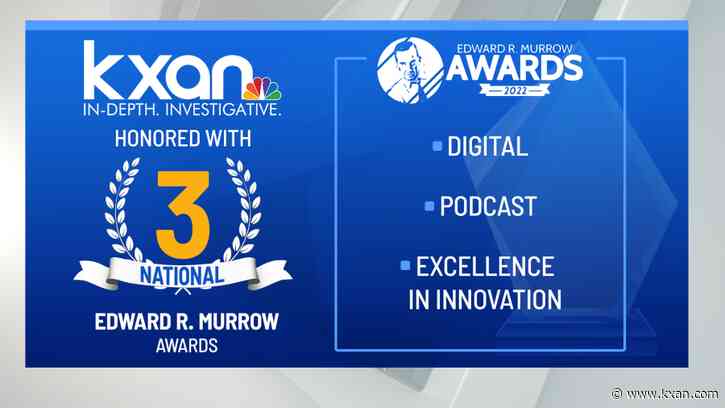 KXAN wins 3 national Murrow Awards, most of any large market television news station