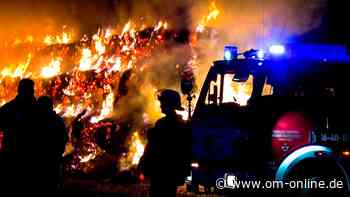 In Essen brennen hunderte Strohballen - OM online - OM Online
