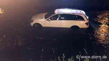 Städteregion Aachen: Betrunkener landet mit seinem Auto im Fluss - STERN.de
