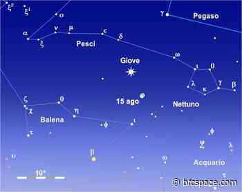 14/15 agosto: Luna e Giove all’alba - BFCspace