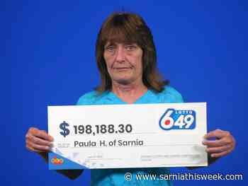 Sarnia woman 'shocked' after winning $200K in lottery - Sarnia and Lambton County This Week