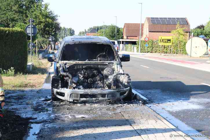 Pick-up brandt compleet uit na technisch defect