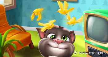 Take Care of a Precocious Cat in My Talking Tom on Apple Arcade     - CNET