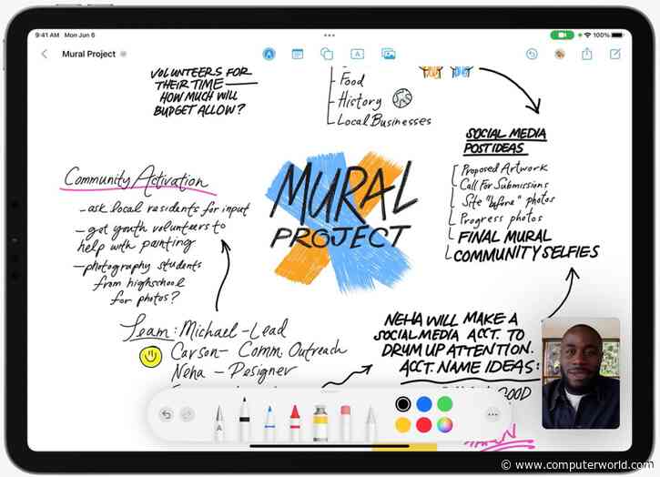 What Apple’s Freeform collaboration app offers remote teams