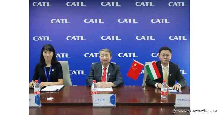 Spoločnosť CATL oznamuje výstavbu svojho druhého európskeho závodu na výrobu batérií v Maďarsku