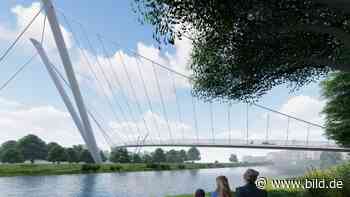 Dresden: Neue Visionen für 10. Elbbrücke in Dresden zwischen Ostragehege und Pieschen - BILD