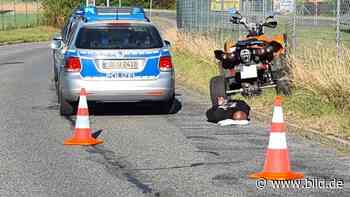Nach Flucht in Sachsen - Zugedröhnter Quad-Dieb überwältigt - BILD