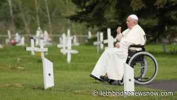 Poll suggests most Canadians view Pope's apology as step toward reconciliation - Lethbridge News Now