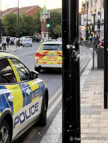 Police cordon off road in Wealdstone after stabbing - Harrow Online