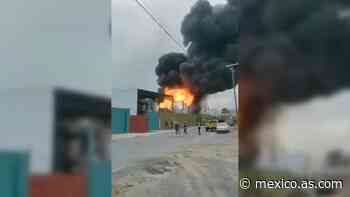 Se registra explosión en Parque Industrial de Monterrey - AS México
