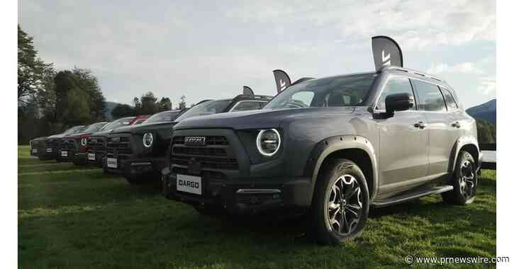 Model GWM HAVAL DARGO bol predstavený v Južnej Amerike a vzbudzuje vášeň pre rôznorodú jazdu