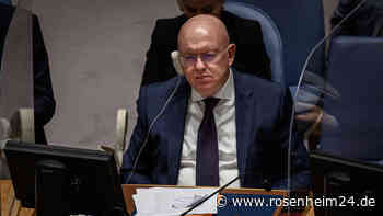 UN-Sicherheitsrat: Russischer Botschafter wirft Ukraine „Krokodilstränen“ vor