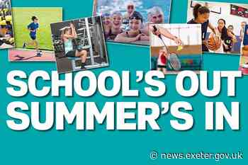 School’s still out, Summer’s definitely in at Exeter Leisure - Exeter City Council