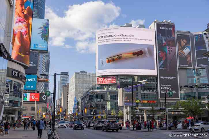 Trade ad for single Cheestring blows up in Canada