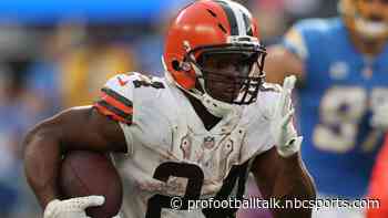 Nick Chubb, Amari Cooper, Myles Garrett among Browns not playing Friday