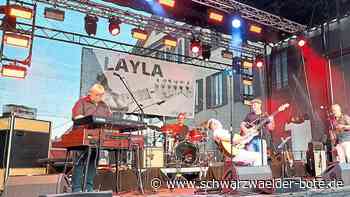 Kulturfestival Balingen - Band trifft den Nerv des Publikums - Schwarzwälder Bote