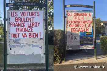 De nouvelles affiches contre le maire d'Epernay et le député de la 3e circonscription de la Marne - L'Union