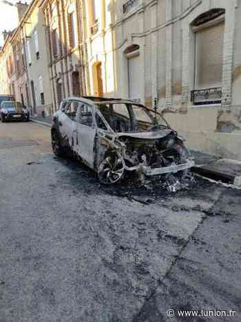 Encore une voiture brûlée quartier des Huguenots à Epernay - L'Union