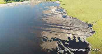 Drone footage of Bodmin Moor lake shows grim reality of Cornwall drought - Cornwall Live
