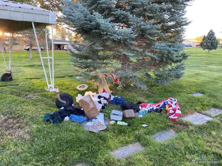 Albuquerque cemetery is being vandalized by the homeless