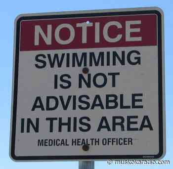 Swimming advisory at Port Sydney Beach - The Bay 88.7FM #WeAreMuskoka - Hunters Bay Radio