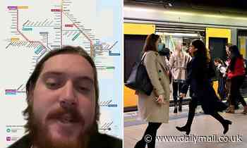 American claims Sydney has one of the best public transport systems ever seen: Trains in Australia - Daily Mail