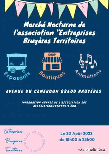 Marché nocturne de Bruyères - Epinal infos - Epinal Infos