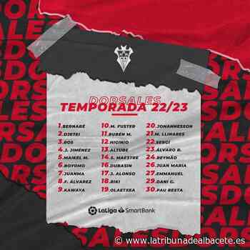 El Albacete presenta sus dorsales, con dos fichas libres - La Tribuna de Albacete