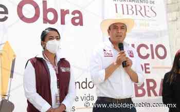 Armando Ruiz da banderazo para reconstrucción de calles en Libres - El Sol de Puebla